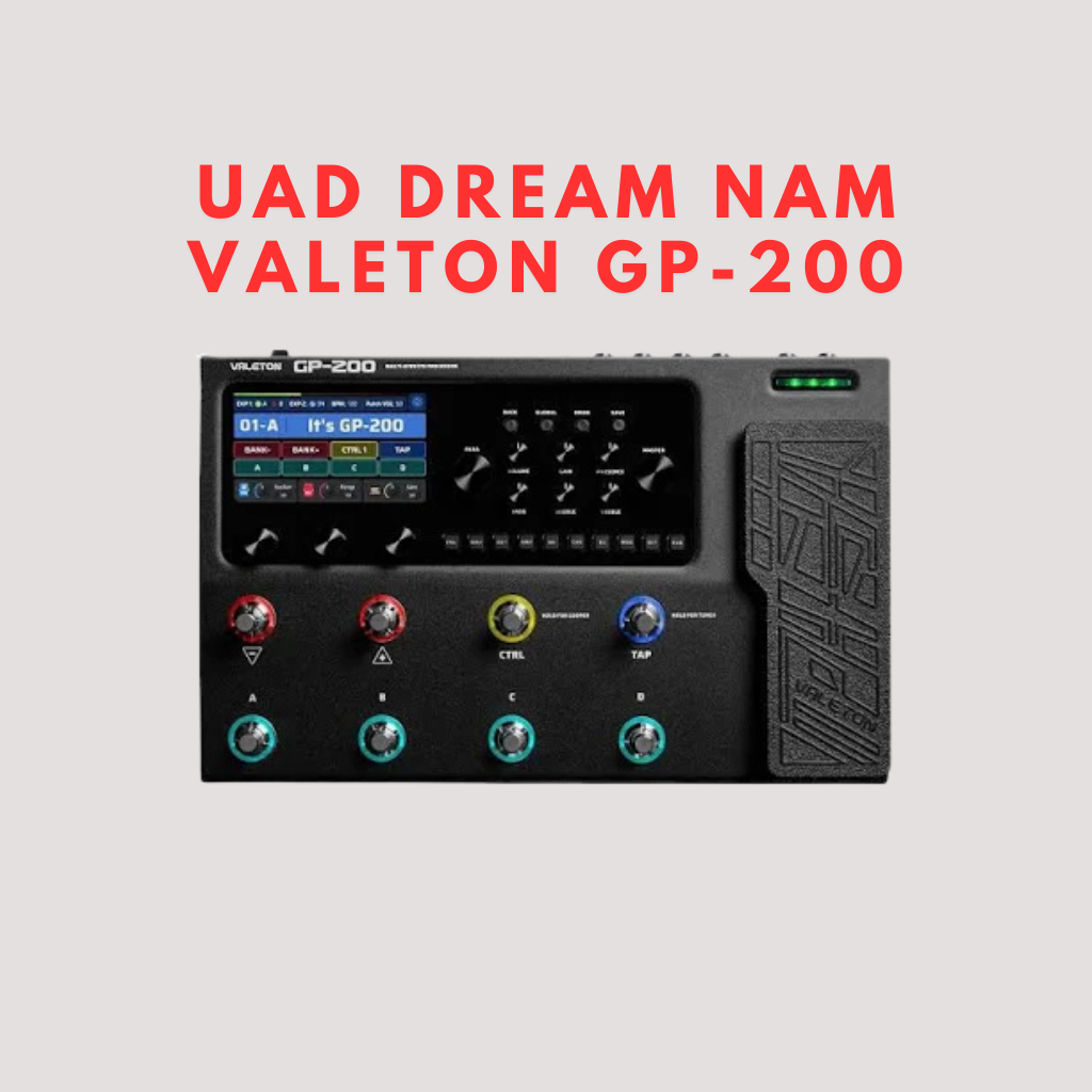 PACK VALETON GP-200 UAD DREAM - NAM CAPTURAS